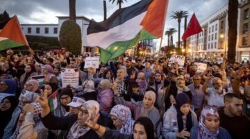 المغرب.. مسيرة حاشدة في الرباط رفضا للإبادة الإسرائيلية بغزة 