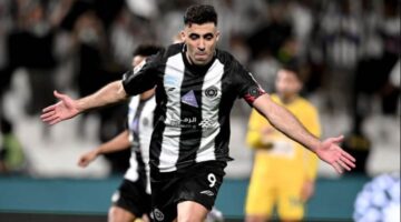 المغربي حمد الله يزاحم السومة على لقب الهداف التاريخي للدوري السعودي