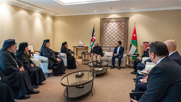 الملك الأردن يستقبل بطريرك أنطاكية وسائر المشرق للروم الملكيين الكاثوليك الملك الأردن يستقبل بطريرك أنطاكية وسائر المشرق للروم الملكيين الكاثوليك
