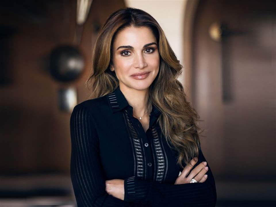 الملكة رانيا تلفت الأنظار أثناء لقائها رئيسة الوزراء الايطالية