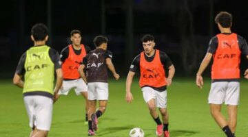 المنتخب الوطني تحت 20 سنة يتدرب في الإسماعيلية استعدادا لسيراليون