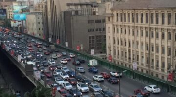 النشرة المرورية..كثافات متحركة بمعظم محاور القاهرة والجيزة