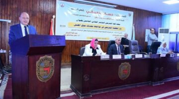 النعماني يفتتح فعاليات المؤتمر الطلابي الخامس لتمريض سوهاج