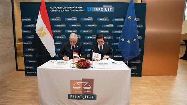 النيابة العامة توقع مذكرة مع وكالة الاتحاد الأوروبي للتعاون بمجال العدالة الجنائية النيابة العامة توقع مذكرة مع وكالة الاتحاد الأوروبي للتعاون بمجال العدالة الجنائية