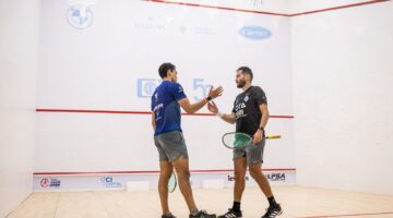 انطلاق فعاليات الدور الثالث من بطولة الجونة الدولية للاسكواش البلاتينية PSA للرجال والسيدات في الجونة 2025