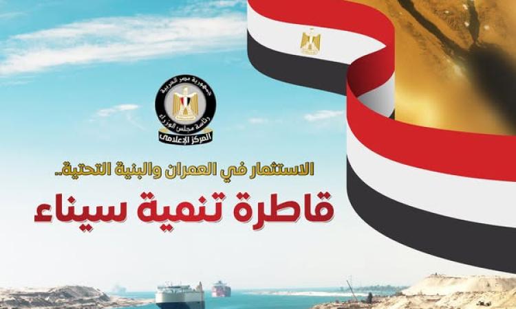 انفوجرف"الوزراء": 7 مدن جديدة و110 آلاف وحدة سكنية تنهض بسيناء ومدن القناة انفوجرف"الوزراء": 7 مدن جديدة و110 آلاف وحدة سكنية تنهض بسيناء ومدن القناة
