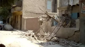 انهيار جزئي لمسجد وإصابة شخص في حالة حرجة بالإسكندرية
