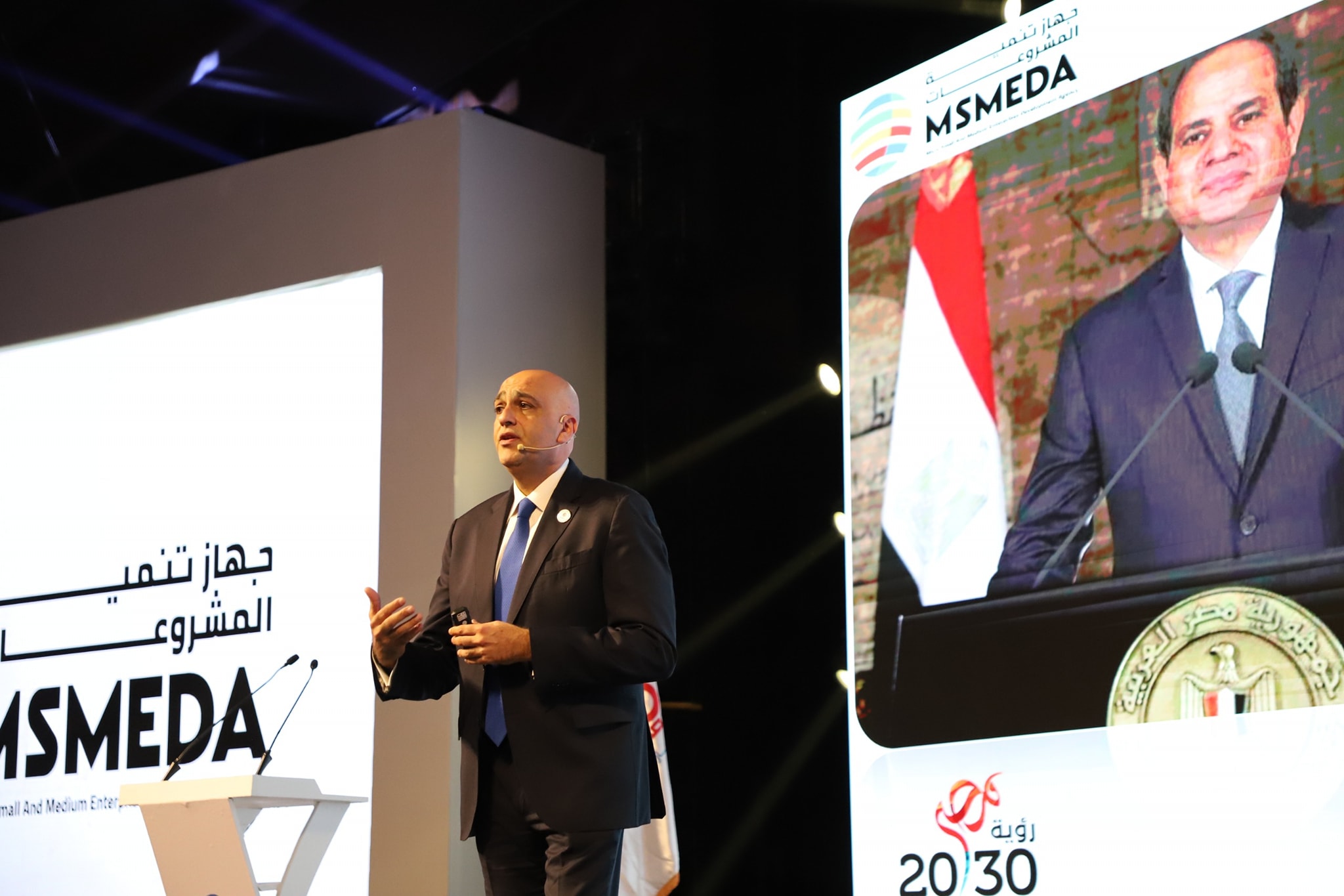 باسل رحمي: تمويل مشروعات شباب سيناء بـ 800 مليون جنيه وندعمهم لإقامة المزيد من المشروعات الإنتاجية باسل رحمي: تمويل مشروعات شباب سيناء بـ 800 مليون جنيه وندعمهم لإقامة المزيد من المشروعات الإنتاجية