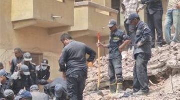 بالأسماء ..مصرع 9 أشخاص أسفل عقار أسيوط المنهار