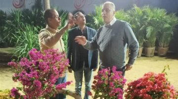 بالصور.. الاستعدادات النهائية لانطلاق معرض زهور الربيع