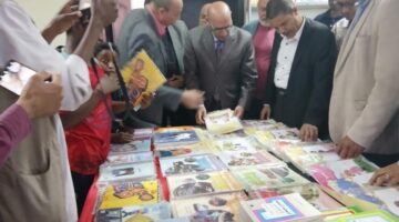 بالصور.. انطلاق فعاليات الدورة الثانية من معرض الشلاتين للكتاب