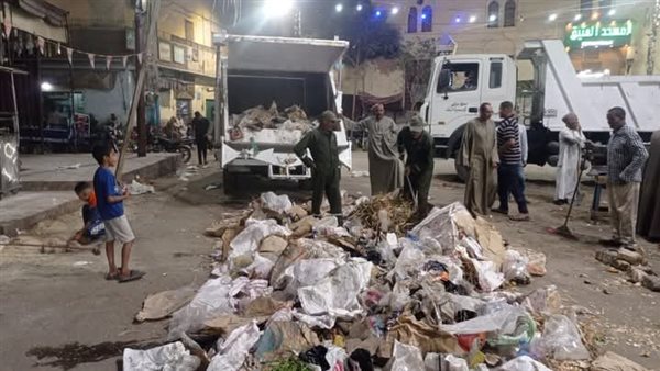 بالصور.. رفع الإشغالات والمخلفات الصلبة في حملة نظافة بالأقصر بالصور.. رفع الإشغالات والمخلفات الصلبة في حملة نظافة بالأقصر