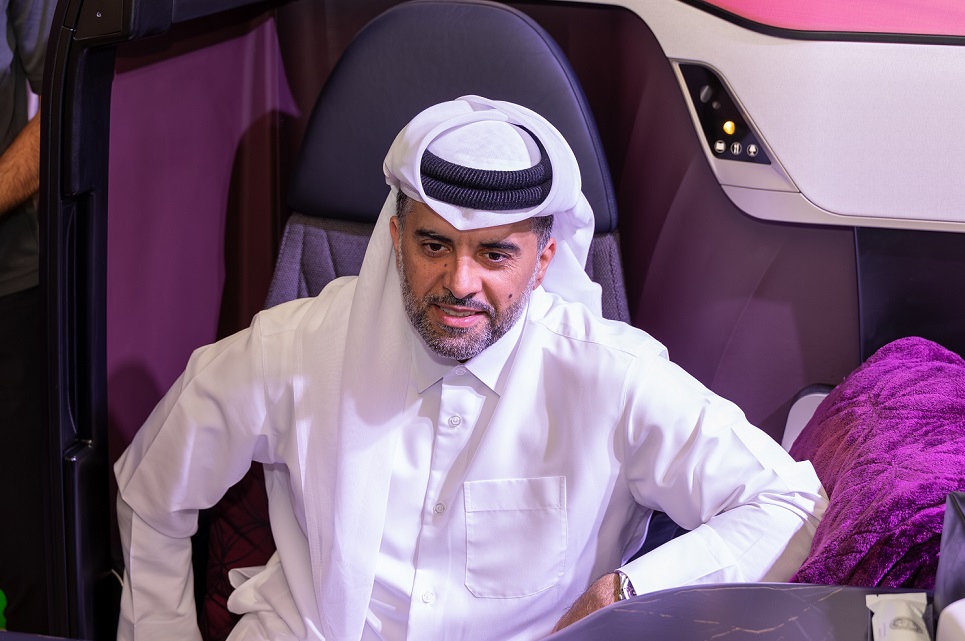 بانطلاق معرض السفر العربي.. القطرية توقع اتفاقيات وتدشن "سما" أول مضيفة بالذكاء الاصطناعي بانطلاق معرض السفر العربي.. القطرية توقع اتفاقيات وتدشن "سما" أول مضيفة بالذكاء الاصطناعي