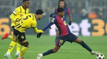 بث مباشر مشاهدة مباراة برشلونة 0-1 بوروسيا دورتموند في دوري أبطال أوروبا