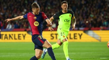بث مباشر مشاهدة مباراة برشلونة 1-0 ريال مايوركا في الدوري الإسباني.. أولمو يسجل