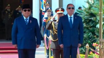 بدء مباحثات الرئيس السيسي ونظيره الإندونيسي بقصر الاتحادية
