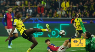 برشلونة يتأخر أمام بروسيا دورتموند في الشوط الأول