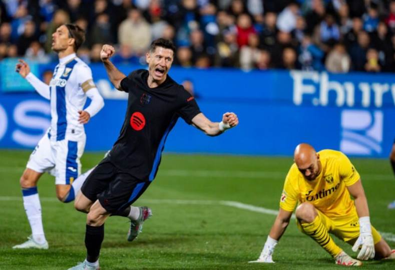 برشلونة يحقق فوزًا صعبًا على ليجانيس في الدوري الإسباني برشلونة يحقق فوزًا صعبًا على ليجانيس في الدوري الإسباني