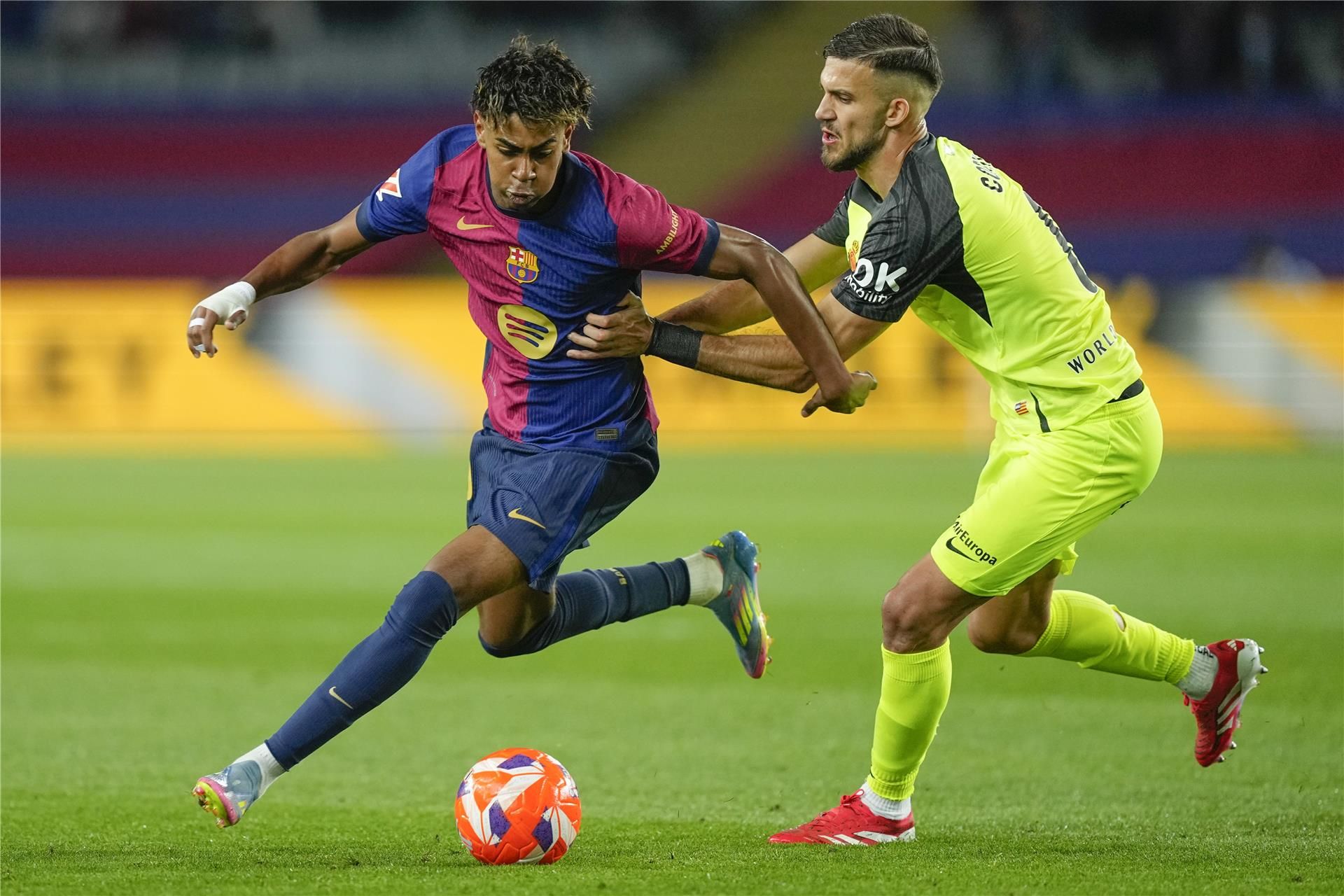برشلونة يسجل رقمًا قياسيًا سلبيًا أمام مايوركا برشلونة يسجل رقمًا قياسيًا سلبيًا أمام مايوركا