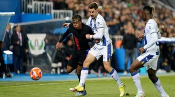 برشلونة يفوز على ليجانيس بهدف نظيف ويعزز صدارته للدوري الإسباني