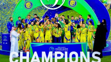 بسداسية تاريخية.. سيدات النصر يتوجن بـ الدوري السعودي