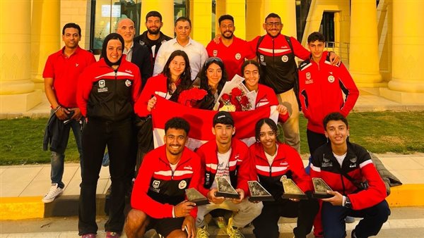 بعثة منتخب مصر للتجديف الشاطئي تصل القاهرة عقب إنجاز بطولة قبرص بعثة منتخب مصر للتجديف الشاطئي تصل القاهرة عقب إنجاز بطولة قبرص