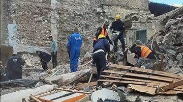 بعد انتشال جثة سيدة و3 مصابين.. انتهاء أعمال البحث عن ضحايا أسفل العقار المنهار بالإسكندرية