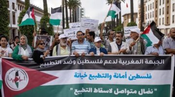 بعد رفض إسبانيا لالتزامها بقرارات لاهاي.. المغرب يُواصِل تسخير موانئه لعبور ونقل العتاد العسكريّ الأمريكيّ لجيش الاحتلال الإسرائيليّ.. الشعب المغربيّ يرفض أنْ تكون أرضه جسرًا لإبادة الشعب الفلسطينيّ