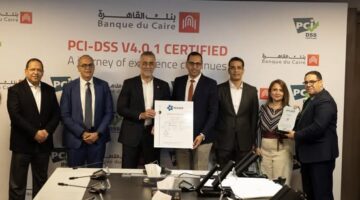 بنك القاهرة يحصل على شهادة معيار أمان بيانات صناعة بطاقات الدفع PCI-DSS v4.0.1