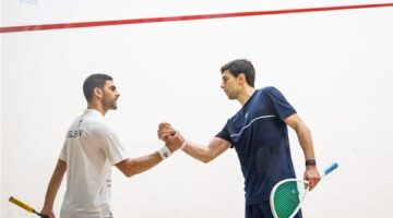 تألق لاعبي مصر في منافسات الدور الأول من بطولة الجونة الدولية للاسكواش