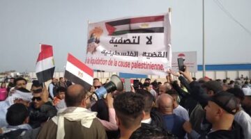 تجمعات رفض تهجير الفلسطينيين تبدأ مغادرة العريش