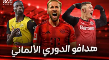 ترتيب هدافي الدوري الألماني 2024/2025 بعد الجولة 29