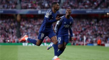ترتيب هدافي دوري أبطال أوروبا بعد هدف ديمبلي أمام آرسنال