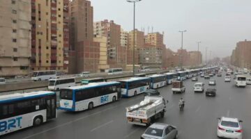 تسيير 50 أتوبيسًا تردديًا بين محطتي أكاديمية الشرطة والإسكندرية الزراعي تمهيدا للتشغيل الفعلي.. صور