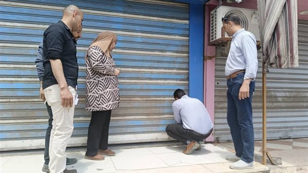 تشميع وإغلاق محلات غير مرخصة بشبراخيت في البحيرة تشميع وإغلاق محلات غير مرخصة بشبراخيت في البحيرة