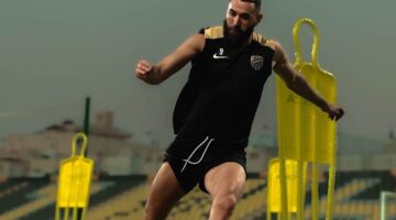 تطورات حالة بنزيما وموقفه من المشاركة أمام الفتح