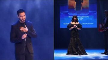 تكريم ريهام عبد الغفور وأحمد مالك بجائزة هيباتيا الذهبية بمهرجان الإسكندرية للفيلم القصير
