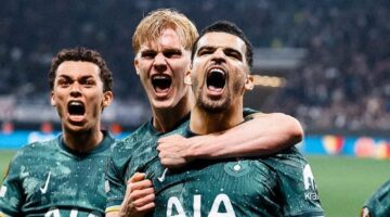 توتنهام يتأهل لنصف نهائي الدوري الأوروبي بعد الفوز على فرانكفورت