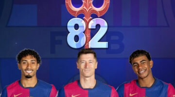 ثلاثي برشلونة الهجومي يتصدر أوروبا في موسم ناري