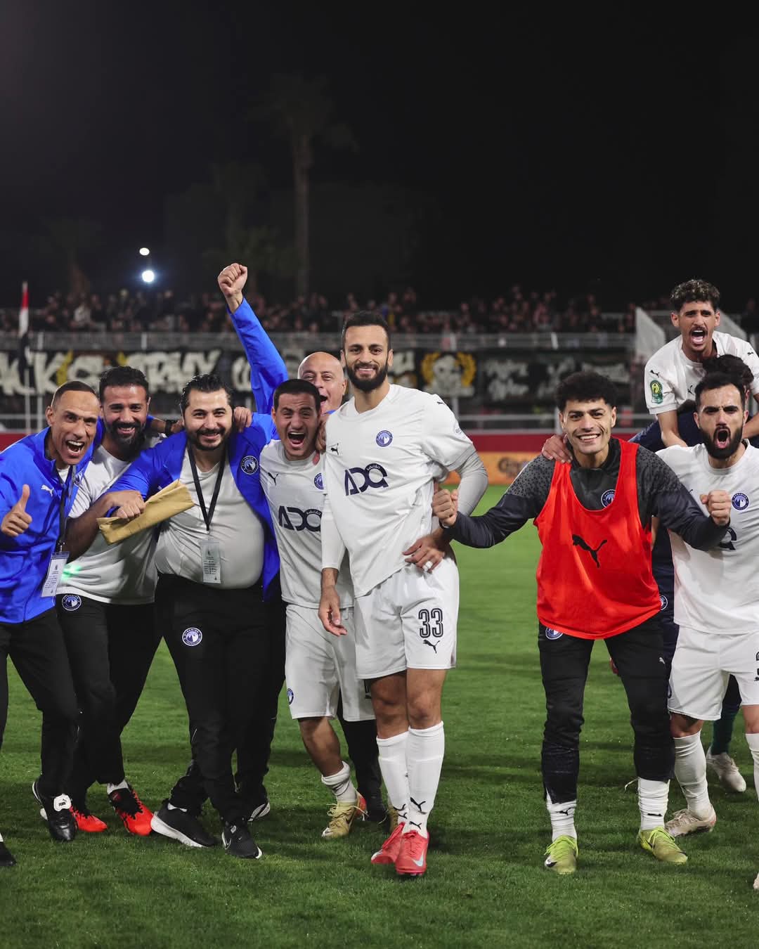 ثنائي بيراميدز يخضع لكشف المنشطات عقب مباراة الجيش الملكي
