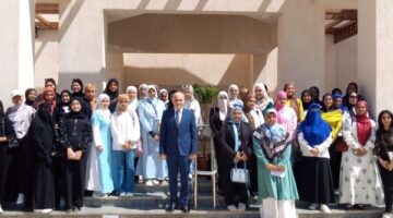 جامعة أسوان تنظم فعالية لعرض مشروعات الطلاب الجدد بمركز مصر الرقمية بصحارى