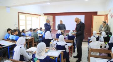 جدول امتحانات الصف الخامس الابتدائي شهر أبريل بالجيزة الفصل الدراسي الثاني 2025