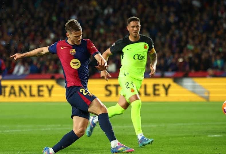 جدول ترتيب الدوري الإسباني اليوم بعد فوز برشلونة على ريال مايوركا
