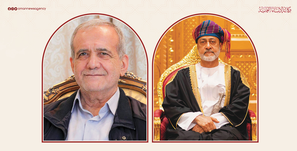 جلالة السلطان يعزي الرئيس الإيراني في ضحايا الانفجار بميناء رجائي جلالة السلطان يعزي الرئيس الإيراني في ضحايا الانفجار بميناء رجائي