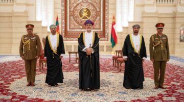 جلالةُ السُّلطان المعظّم يتقبّلُ أوراق اعتماد عددٍ من سفراء الدّول الشقيقة والصديقة