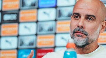 جوارديولا يوضح تطورات إصابات خماسي مانشستر سيتي قبل مواجهة إيفرتون