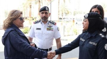 جواهر الدعيج تطلع على خطوات تمكين المرأة في «خفر السواحل» ومشاركتها بدعم الأمن البحري