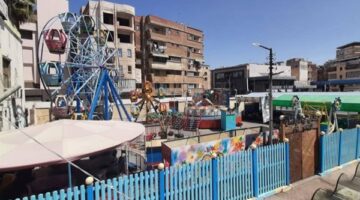 حدائق البحيرة تتزين و تستعد لإستقبال عيد شم النسيم