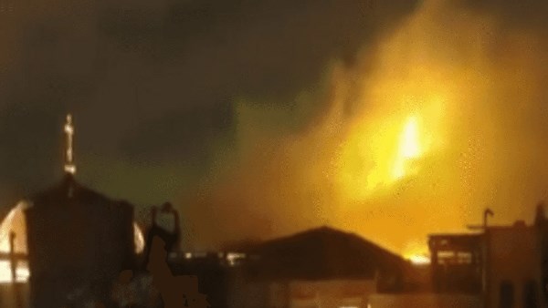 حريق بالقرب من كنسية القيامة في القدس .. فيديو حريق بالقرب من كنسية القيامة في القدس .. فيديو
