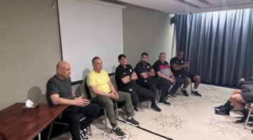 حسام حسن وإبراهيم حسن يزوران معسكر منتخب مصر للشباب